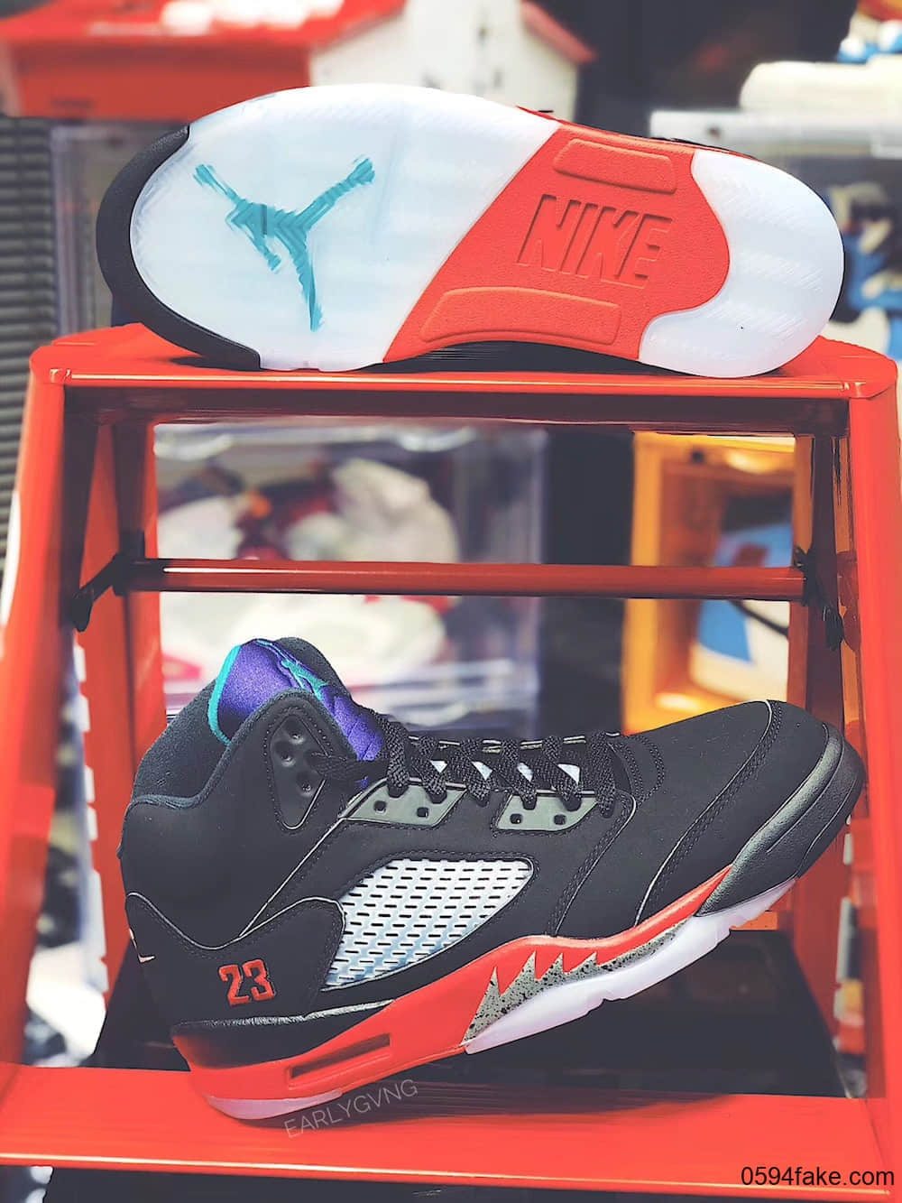 乔丹Air Jordan 5 TOP 3释出最新实物图!将于5月16日发售! 货号:CZ1786-001