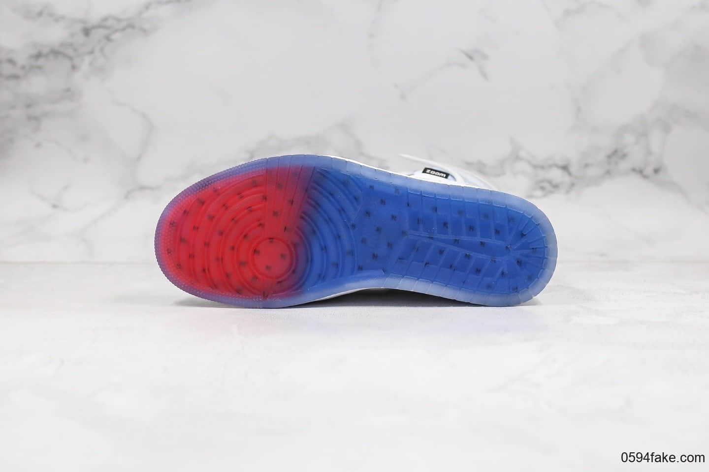 乔丹Air Jordan 1 Zoom R2T Racer Blue纯原版本高帮AJ1小迪奥灰白渐变色原档案数据开发原盒原标正确小蛮腰后跟 货号:CK6637-104