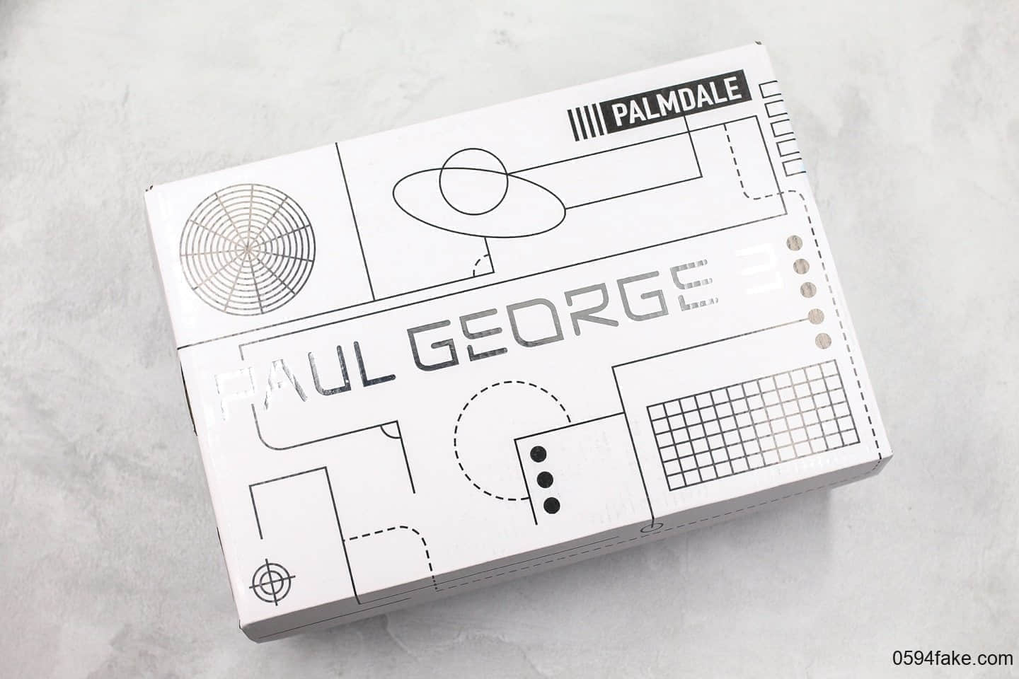 耐克Nike PG3 NASA EP纯原版本保罗乔治三代黑金配色内置气垫原档案数据开发支持实战 货号:AO2608-900