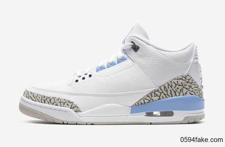 北卡蓝AJ3“UNC”后天发售!千万别错过! 货号:CT8532-104