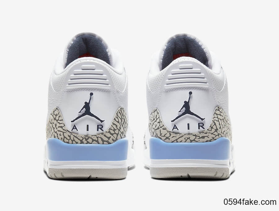 北卡蓝AJ3“UNC”后天发售!千万别错过! 货号:CT8532-104