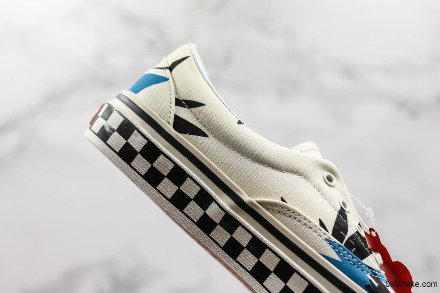 万斯Vans Era 95 DX公司级版本低帮安纳海姆加州系列侧边图案原厂硫化大底内置钢印 货号:VN0A2RR1VPH