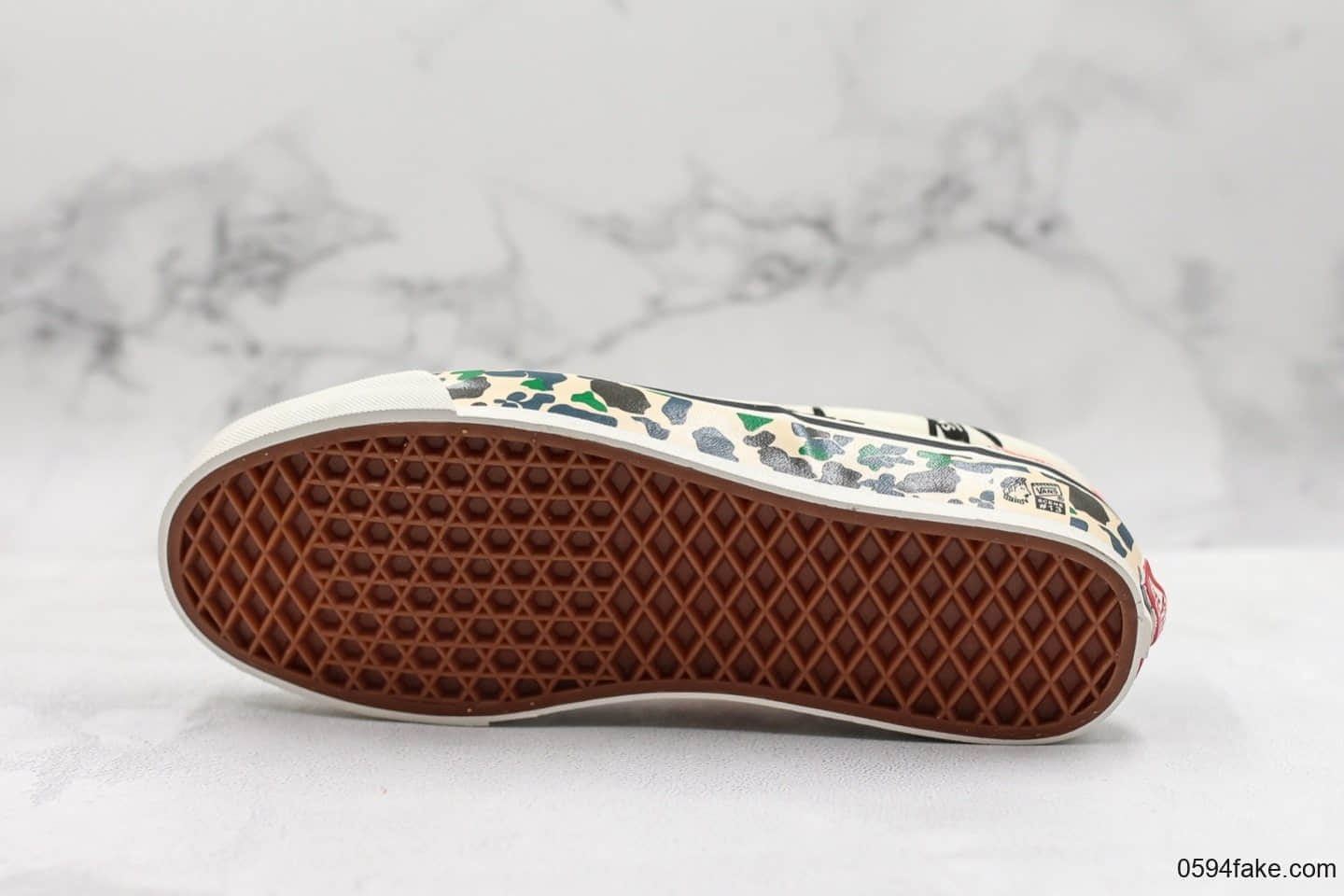 万斯Vans Era 95 DX公司级版本低帮安纳海姆加州系列侧边图案原厂硫化大底内置钢印 货号:VN0A2RR1VPH