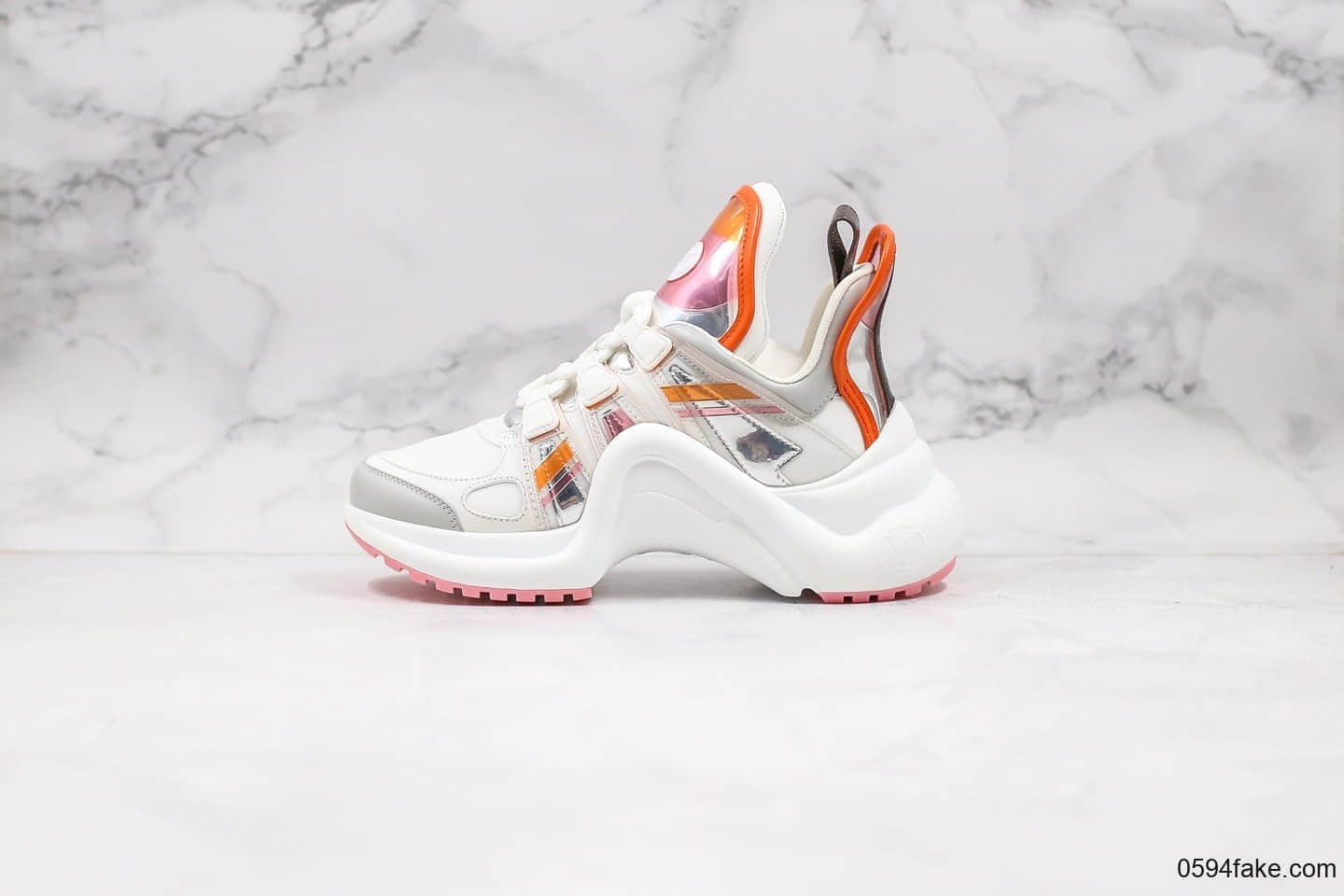 路易威登Louis Vuitton 2020纯原版本春夏首发糖果配色LV老爹鞋广东原厂楦头纸板打造原档案数据开发