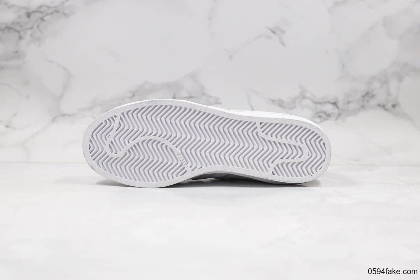 阿迪达斯Adidas SUPERSTAR W纯原版本三叶草贝壳头花卉浅棕灰色正确PU蓝底原档案数据开发 货号:CG6602