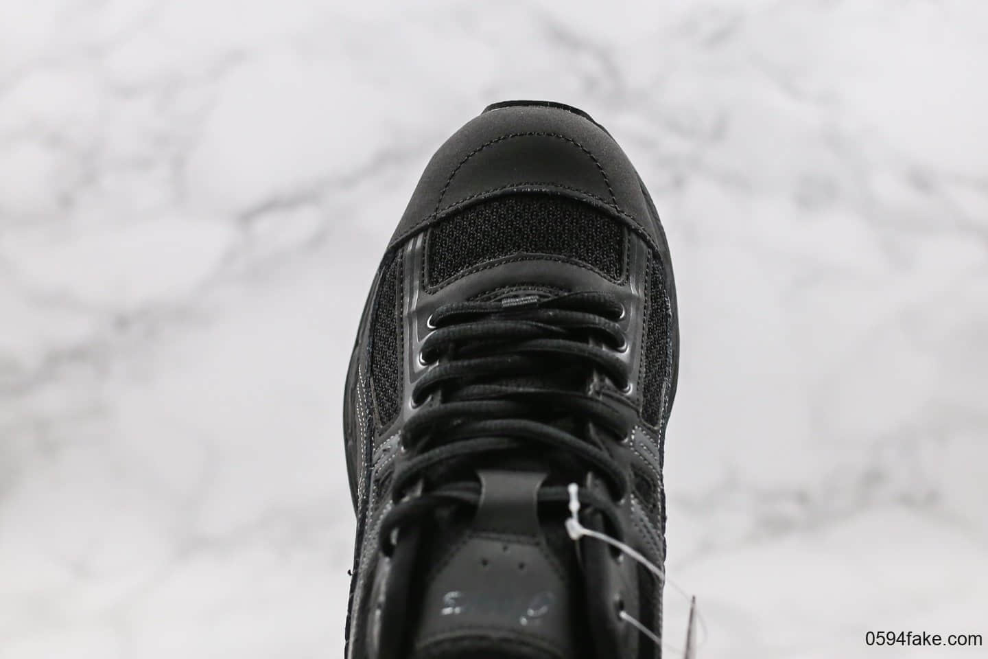 亚瑟士Kiko Kostadinov x Asics Gel-Burz 2公司级版本限量联名运动鞋走秀款黑色原楦开发 货号:1013A040-025