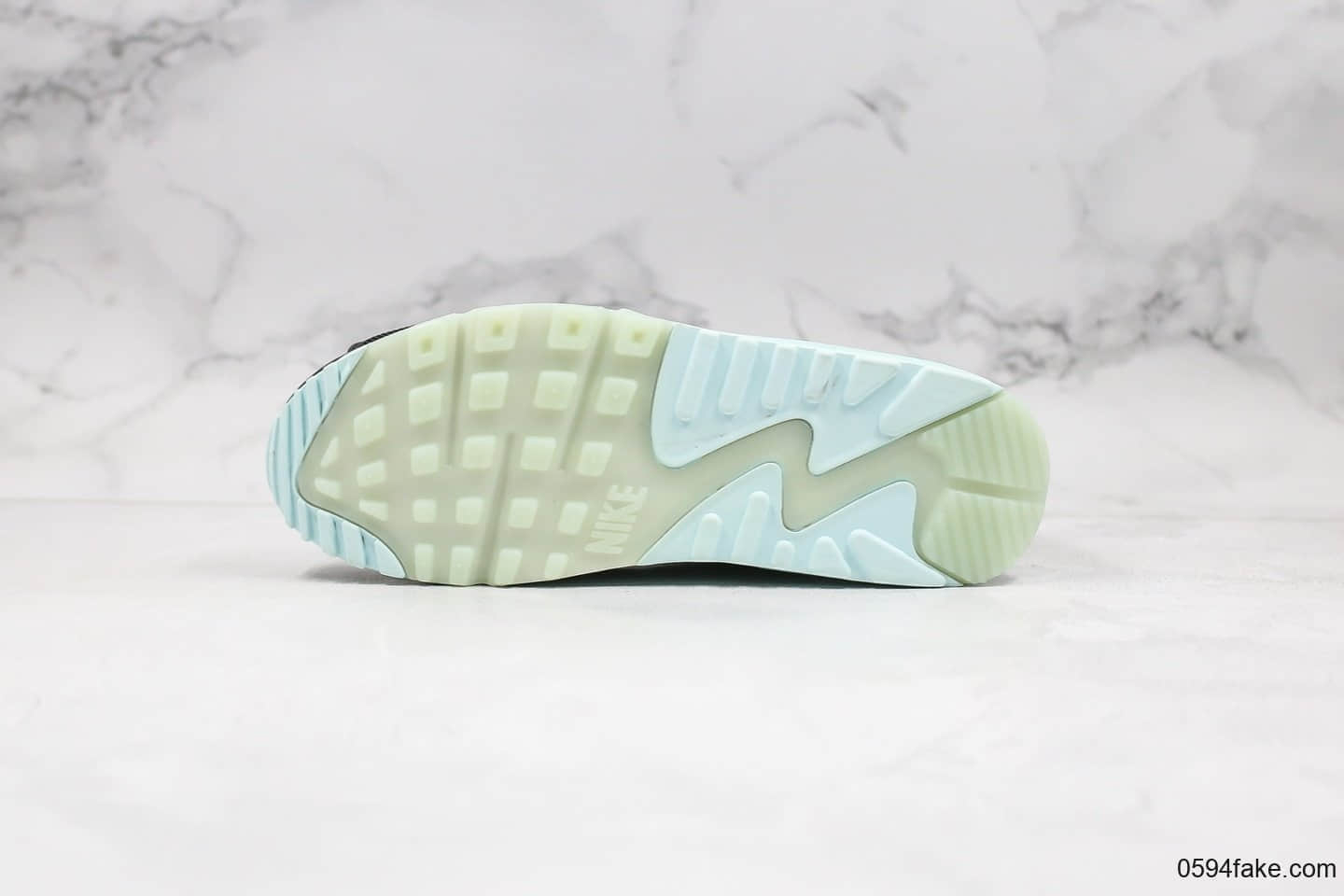 耐克Nike Air Max 90 Essential纯原版本气垫复古跑鞋黑红薄荷绿唱片配色原盒原标市售最高版本 货号：CK0902-001