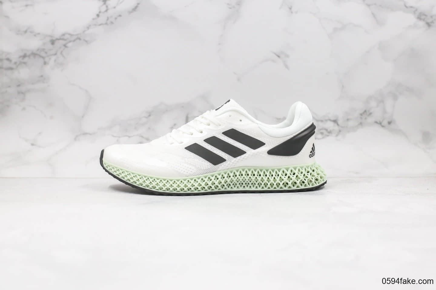 阿迪达斯Adidas Alphaedge 4D LTD M公司级版本跑鞋黑白配色男女休闲运动鞋 货号:FV5327