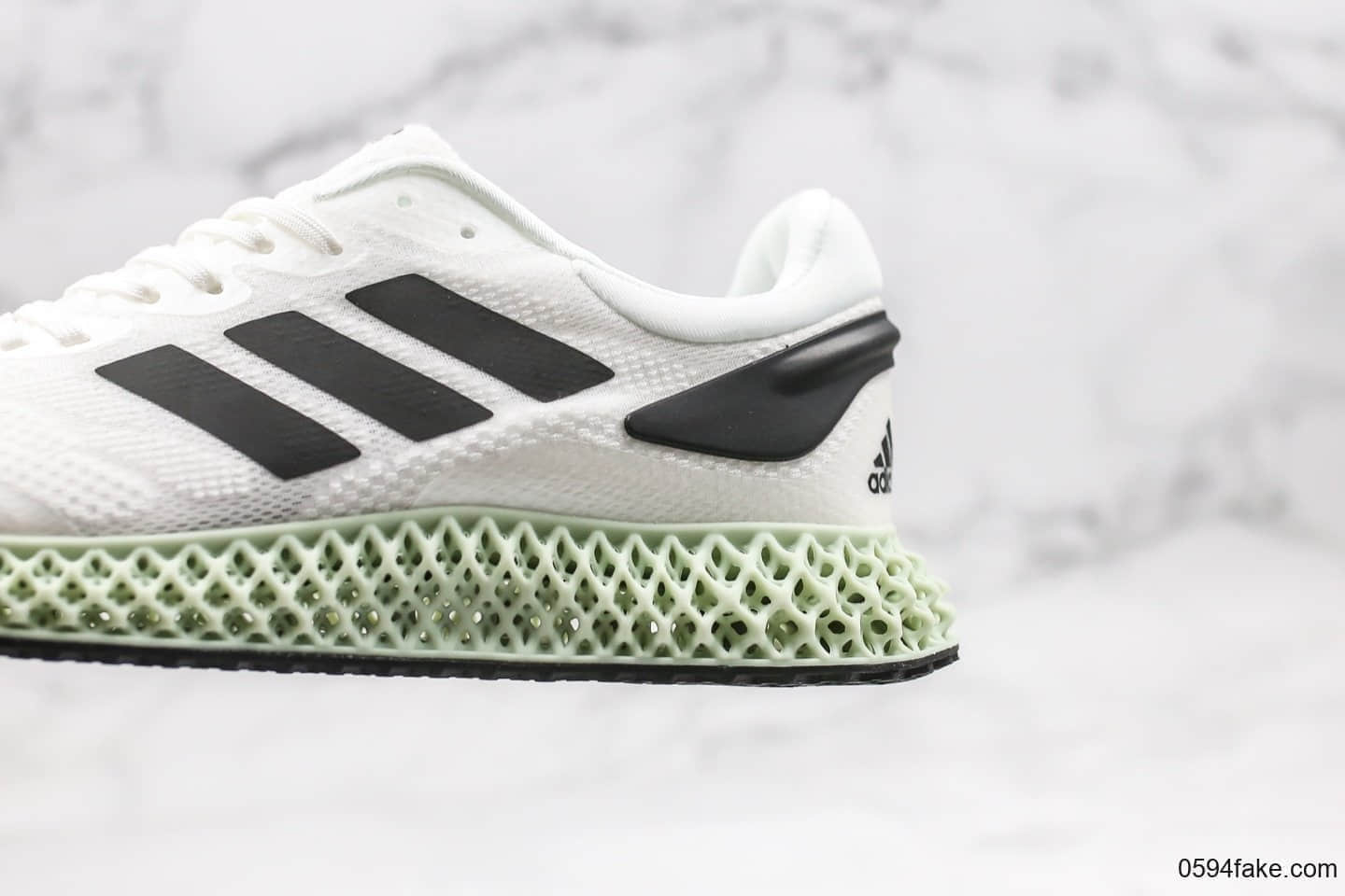 阿迪达斯Adidas Alphaedge 4D LTD M公司级版本跑鞋黑白配色男女休闲运动鞋 货号:FV5327