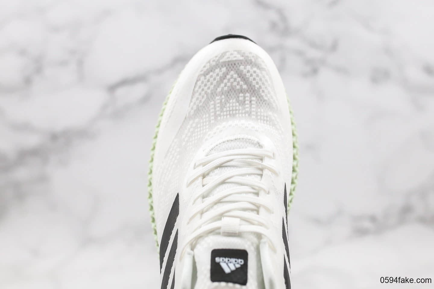 阿迪达斯Adidas Alphaedge 4D LTD M公司级版本跑鞋黑白配色男女休闲运动鞋 货号:FV5327