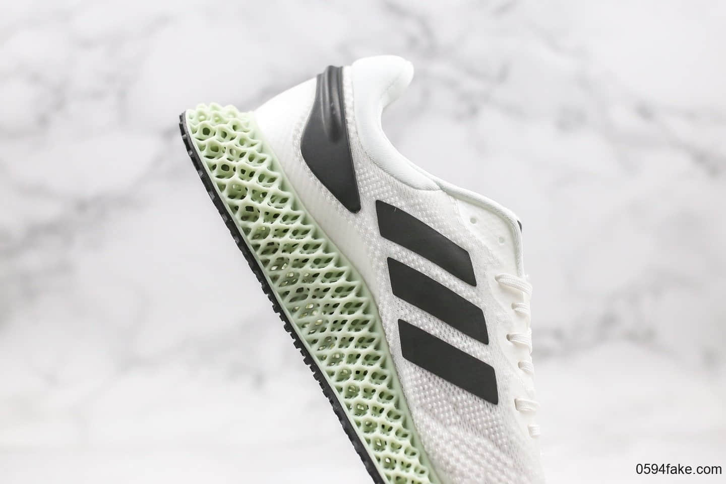 阿迪达斯Adidas Alphaedge 4D LTD M公司级版本跑鞋黑白配色男女休闲运动鞋 货号:FV5327