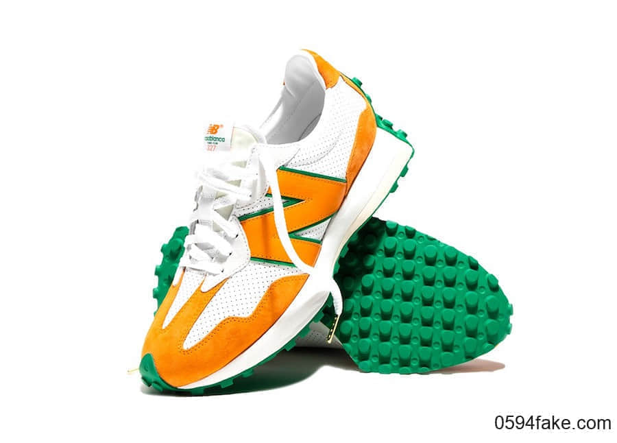 Casablanca x New Balance 327联名曝光!下月登场!
