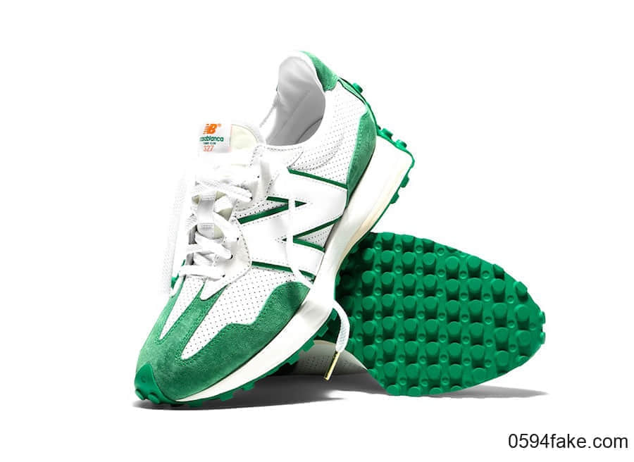 Casablanca x New Balance 327联名曝光!下月登场!