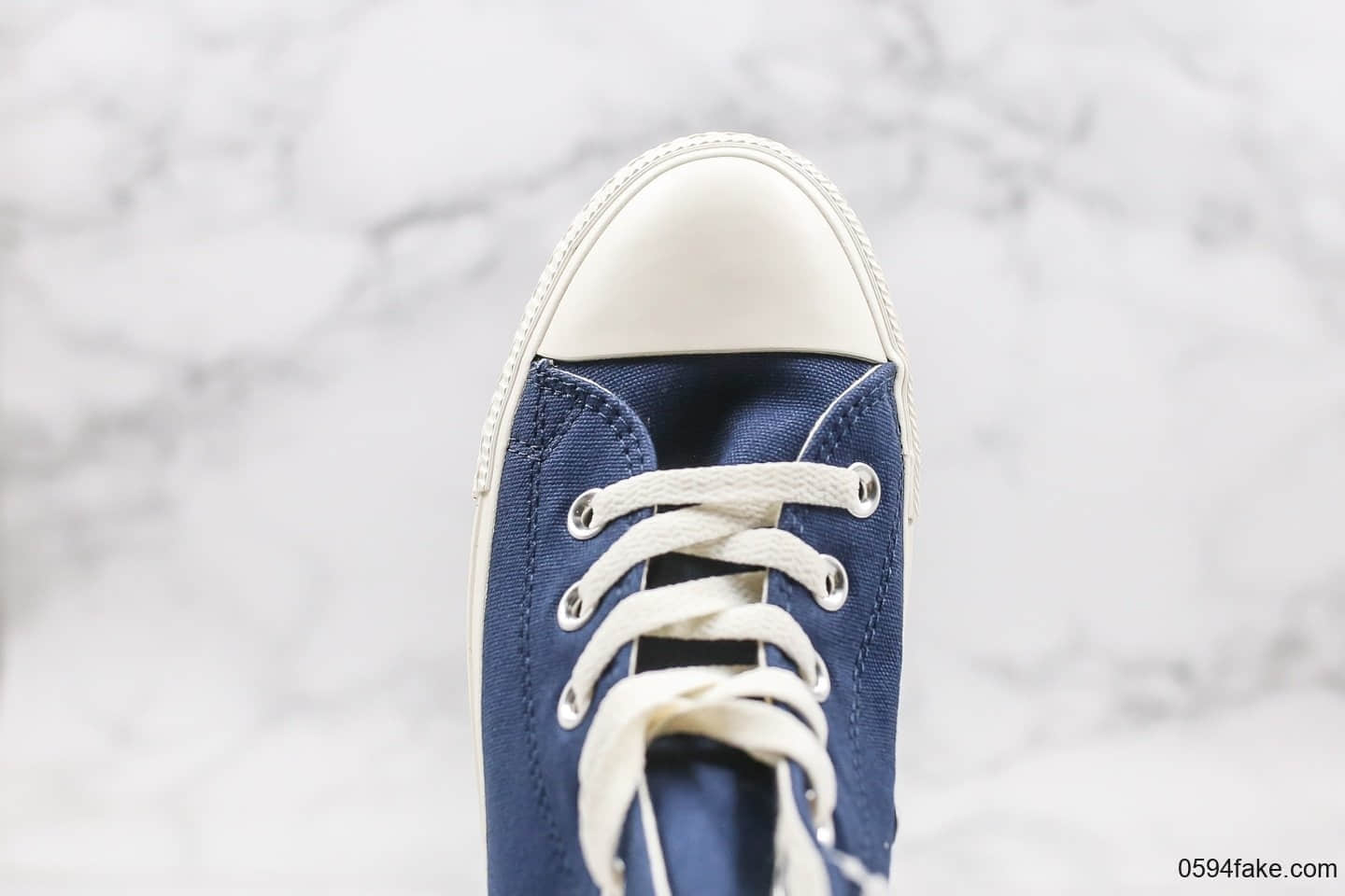 匡威Converse All Star Cali公司级版本高帮深蓝色卡利刺绣贴帆布鞋正确硅蓝PU中底原厂硫化大底 货号:165689C