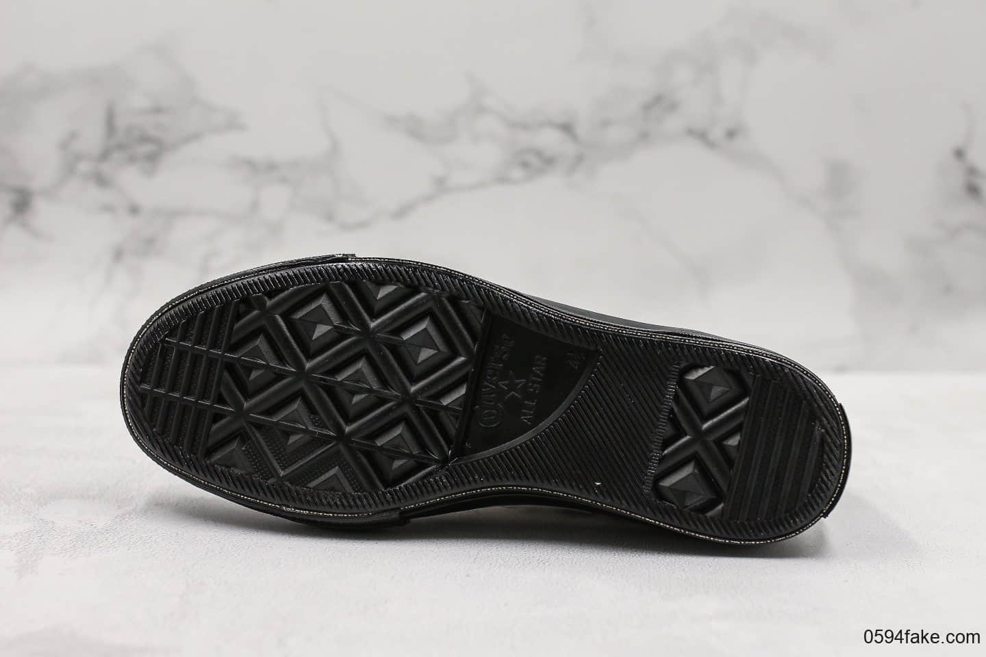 匡威Converse All Star1970s x Shrimps公司级版本联名限量款高帮板鞋涂鸦字母对虾配色蓝底原盒原标 货号：563839C