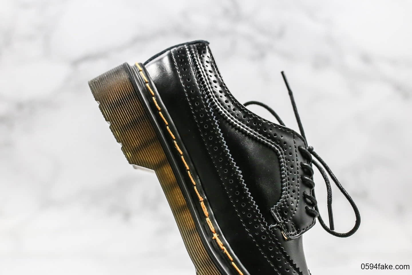 Dr.martens公司级版本Dr马丁靴低帮三孔布洛克系列黑色原材生产耐穿耐磨
