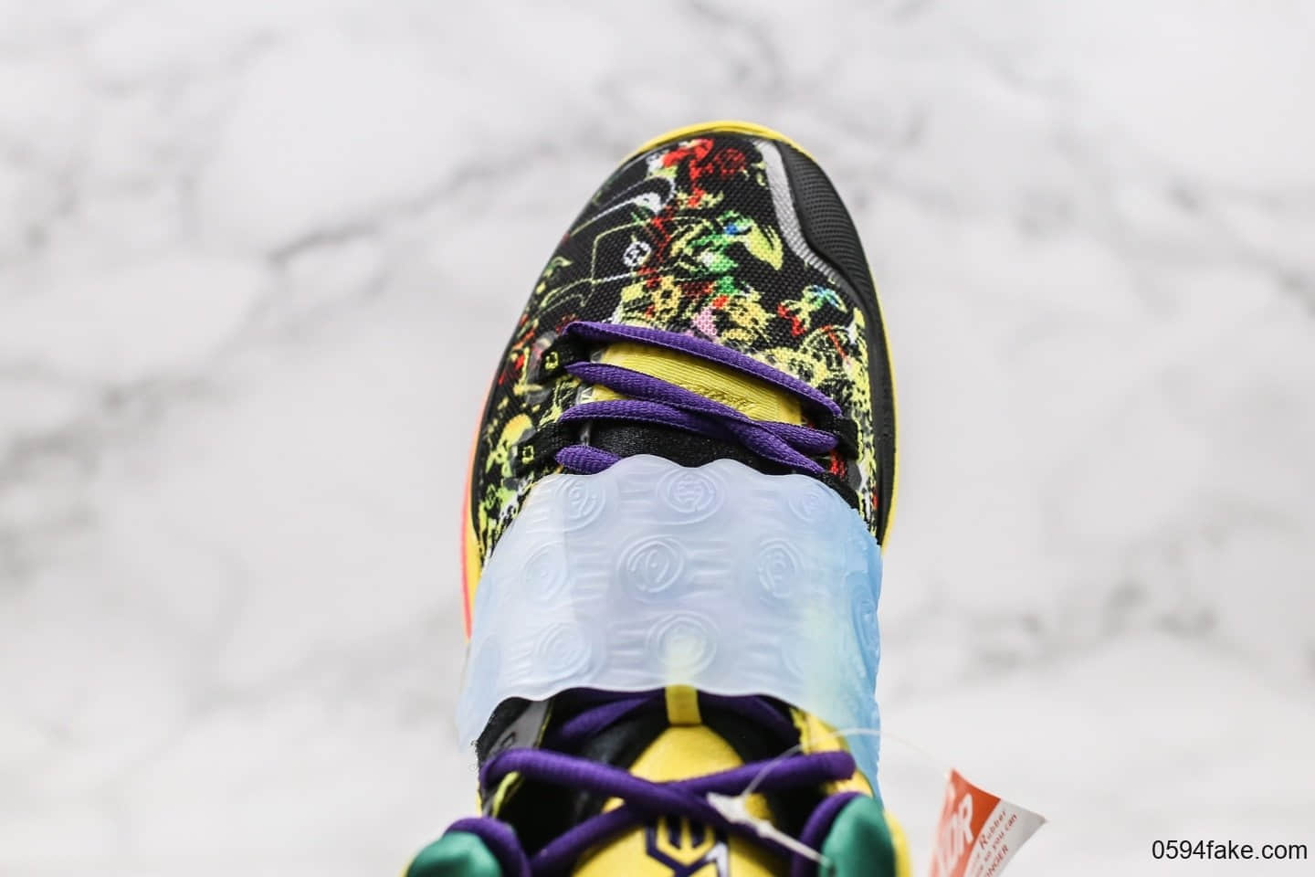 耐克Nike Kyrie 6 CNY纯原版本欧文6代黄蓝黑中国年压岁钱配色内置气垫支持实战 货号:CD5029-700