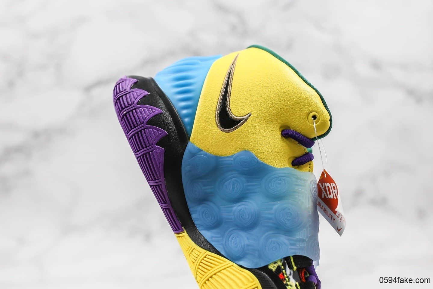 耐克Nike Kyrie 6 CNY纯原版本欧文6代黄蓝黑中国年压岁钱配色内置气垫支持实战 货号:CD5029-700