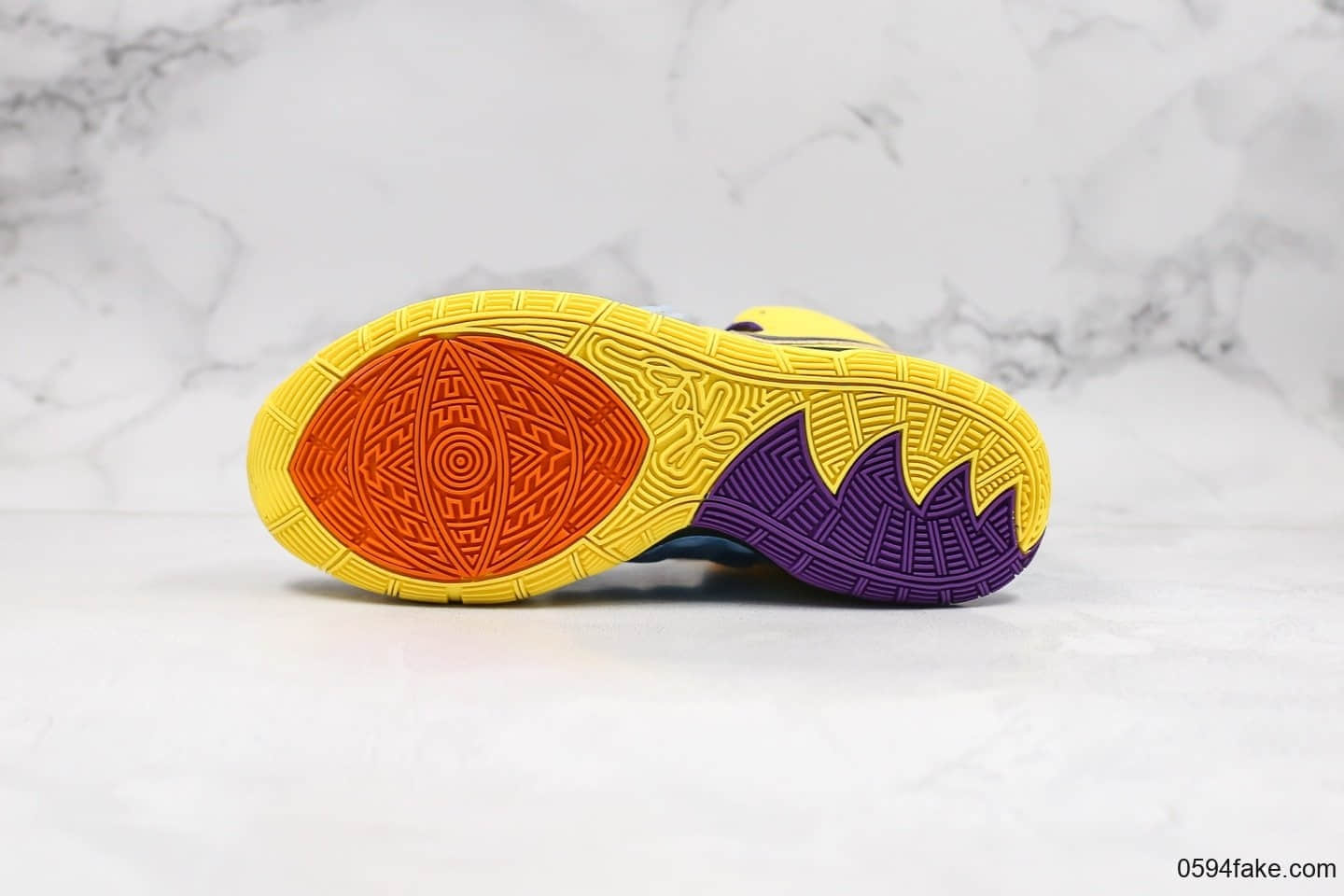 耐克Nike Kyrie 6 CNY纯原版本欧文6代黄蓝黑中国年压岁钱配色内置气垫支持实战 货号:CD5029-700