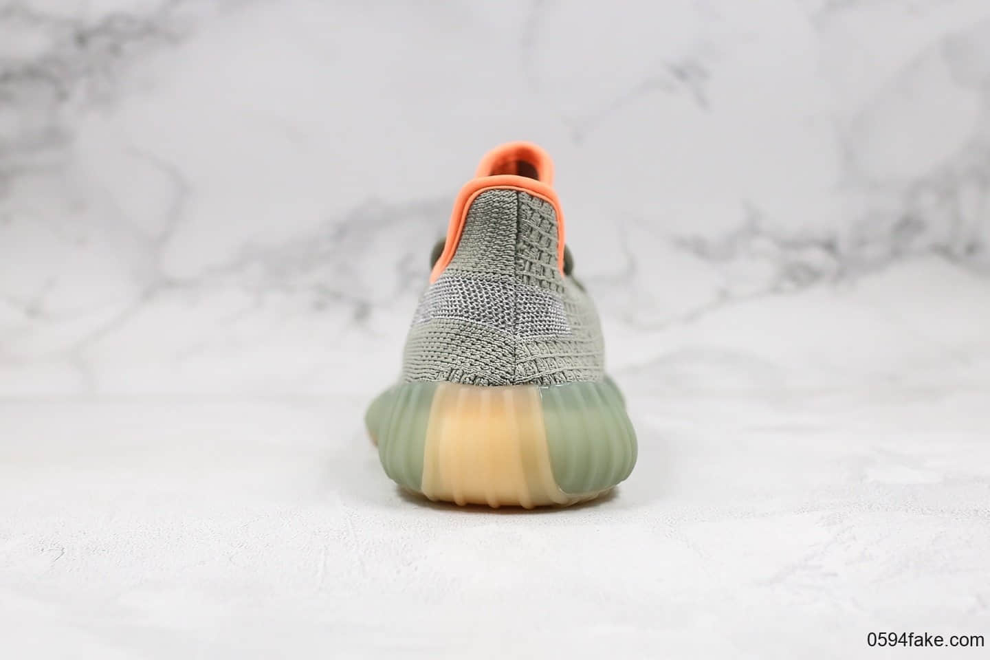 阿迪达斯adidas Yeezy Boost 350 V2“ Desert Sage”公司级版本侃爷椰子350V2侧透满天星鼠尾草绿原鞋开模 货号:FX9035