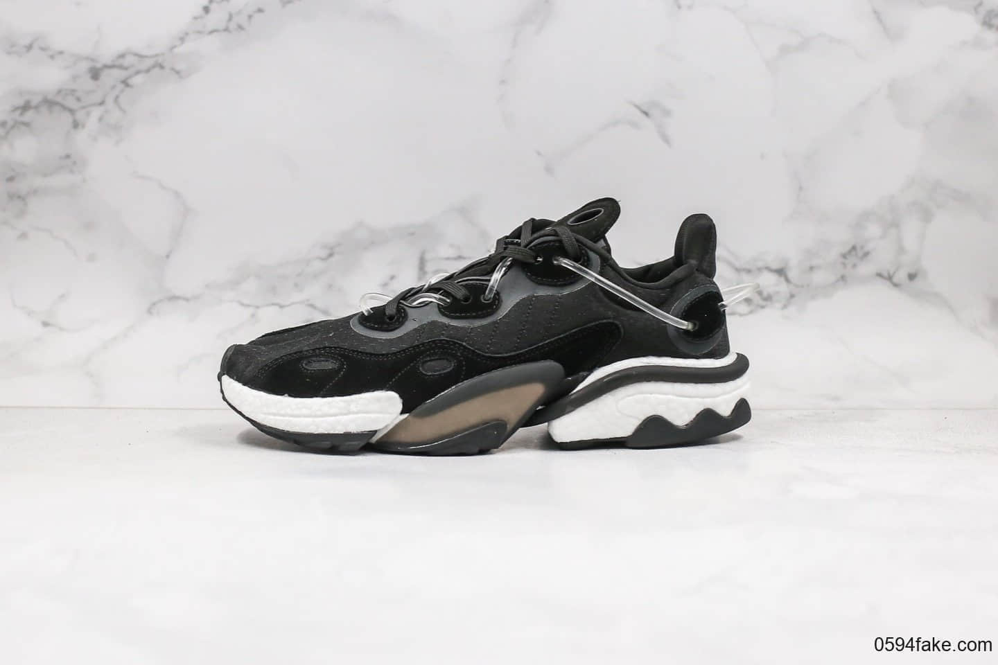 阿迪达斯Adidas Torsion X纯原版本爆米花抗扭转系列黑色原厂巴斯夫爆米花大底原盒原标 货号:EE4990