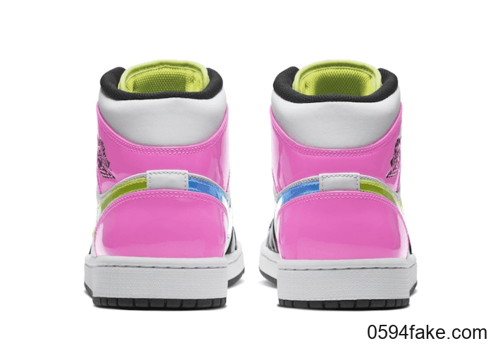 撞色漆皮+鸳鸯Swoosh!全新Air Jordan 1 Mid即将登场!