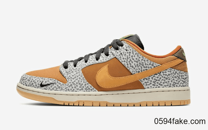 人气主题配色!Nike SB Dunk Low“ Safari”释出官图!3月14日发售! 货号:CD2563-002