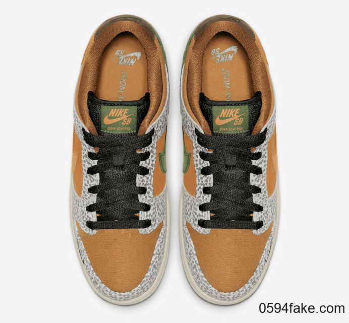 人气主题配色!Nike SB Dunk Low“ Safari”释出官图!3月14日发售! 货号:CD2563-002