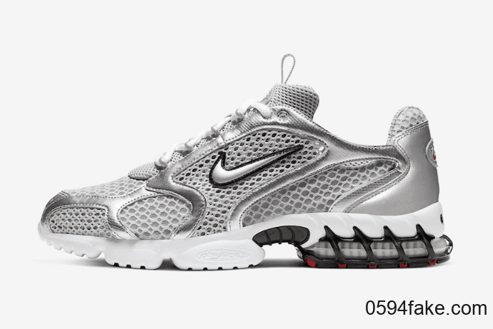 经典复古跑鞋!Nike Air Zoom Spiridon Caged新配色释出官图! 货号:CJ1288-001