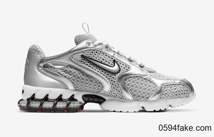 经典复古跑鞋!Nike Air Zoom Spiridon Caged新配色释出官图! 货号:CJ1288-001