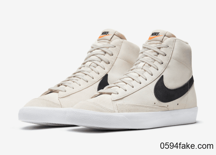 麂皮鞋身!全新Nike Blazer Mid Suede即将发售! 货号:CI1172-100