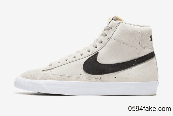 麂皮鞋身!全新Nike Blazer Mid Suede即将发售! 货号:CI1172-100