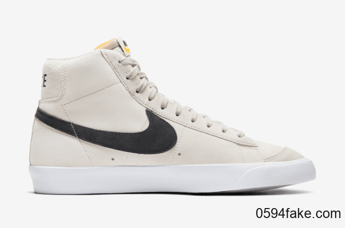 麂皮鞋身!全新Nike Blazer Mid Suede即将发售! 货号:CI1172-100