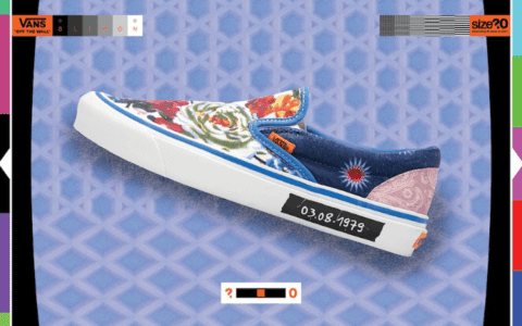 复古韵味!size? x Vans Slip-On “New Wave”即将登场!