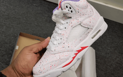 复活节主题！全新Air Jordan 5曝光！ 货号：CT1605-100