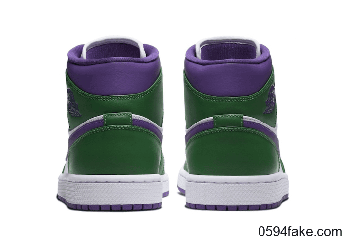 绿巨人配色!Air Jordan 1 Mid“ Incredible Hulk”即将发售! 货号:554724-300