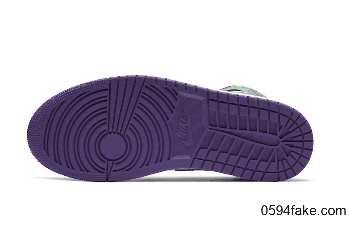 绿巨人配色!Air Jordan 1 Mid“ Incredible Hulk”即将发售! 货号:554724-300