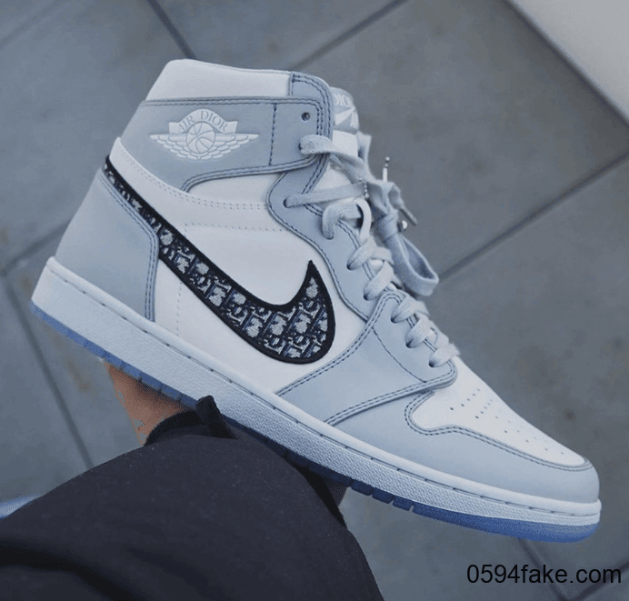 限量8500双!Dior x AJ1入手难度也太高了! 货号:CN8607-002