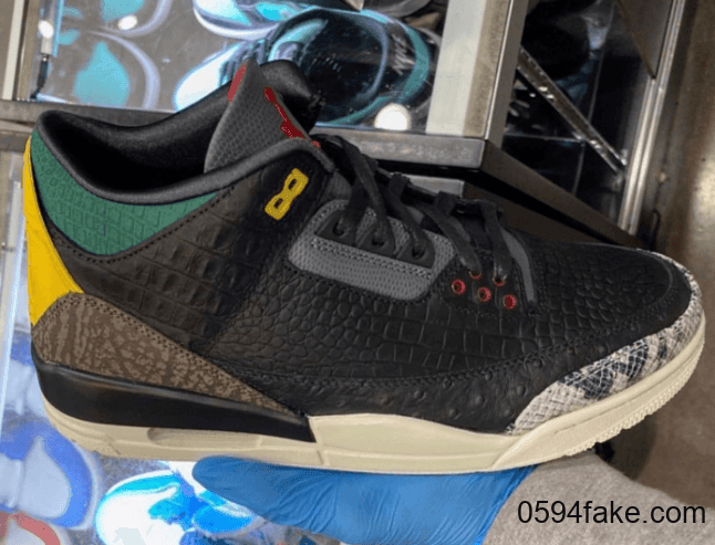 AJ3“动物园2.0”实物图曝光!多种动物纹理尽显狂野奢华! 货号:CK4344-001