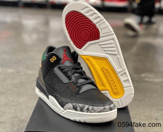 AJ3“动物园2.0”实物图曝光!多种动物纹理尽显狂野奢华! 货号:CK4344-001