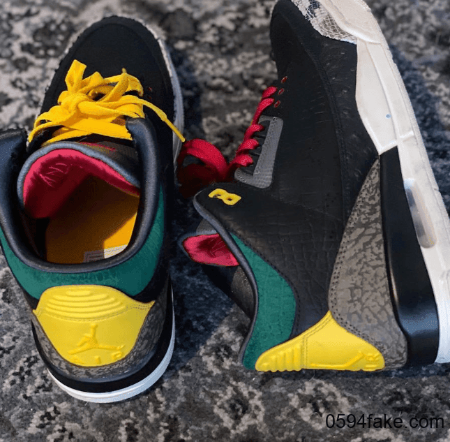 AJ3“动物园2.0”实物图曝光!多种动物纹理尽显狂野奢华! 货号:CK4344-001