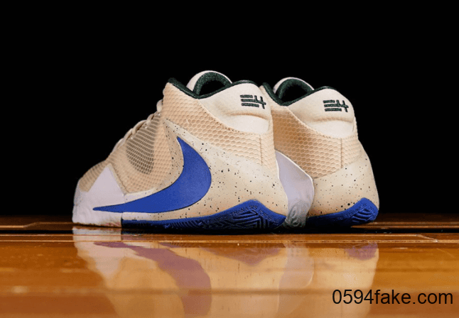 字母哥战靴Zoom Freak 1新配色曝光!奶油鞋身清爽宜人! 货号:BQ5422-200