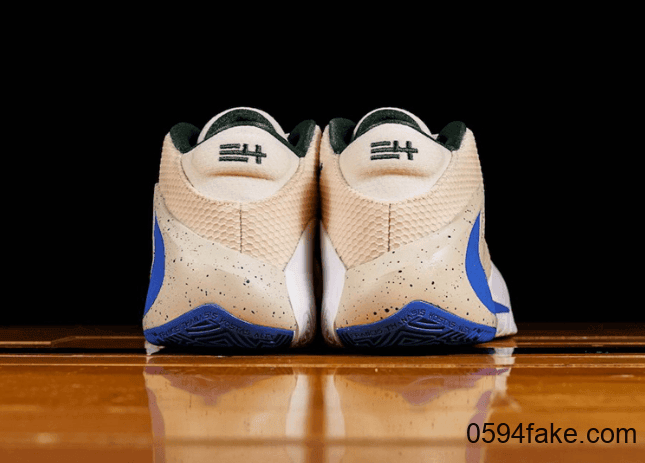 字母哥战靴Zoom Freak 1新配色曝光!奶油鞋身清爽宜人! 货号:BQ5422-200