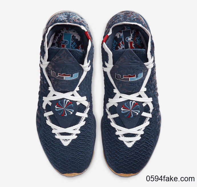 低调海军蓝!Nike LeBron 17 全新配色曝光! 货号:CD5056-400