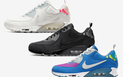 Undefeated x Nike Air Max 90官图曝光!你种草了吗?
