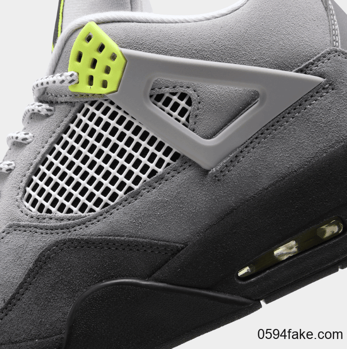 Air Jordan 4 “Neon” 最新实物曝光!下周发售! 货号:CT5342-007