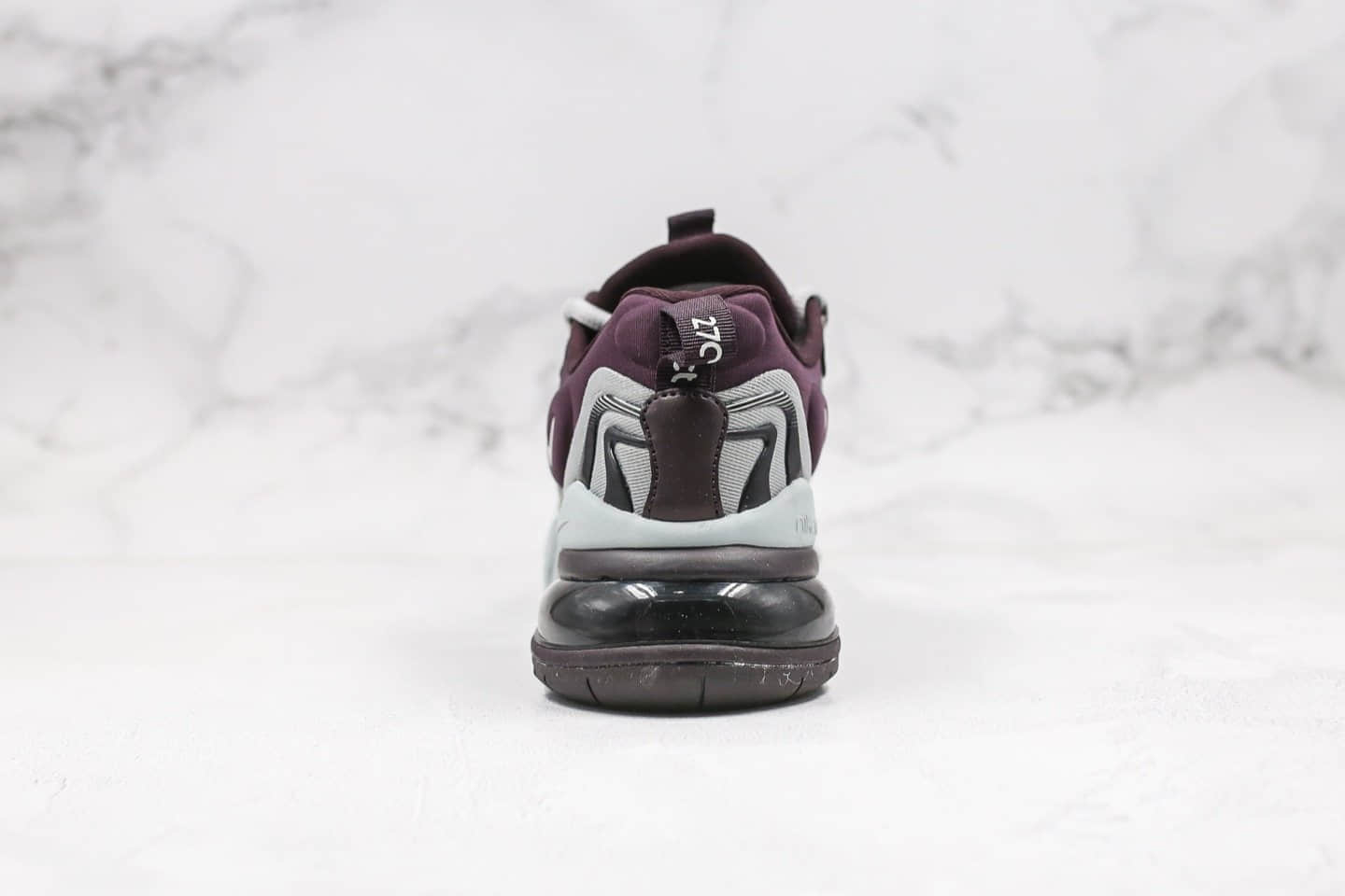 耐克Nike Air Max 270 Retro eng气垫鞋Max270纯原版本三代灰黑棕色后置半掌真气垫缓震原楦头纸板打造 货号:CK2595-600