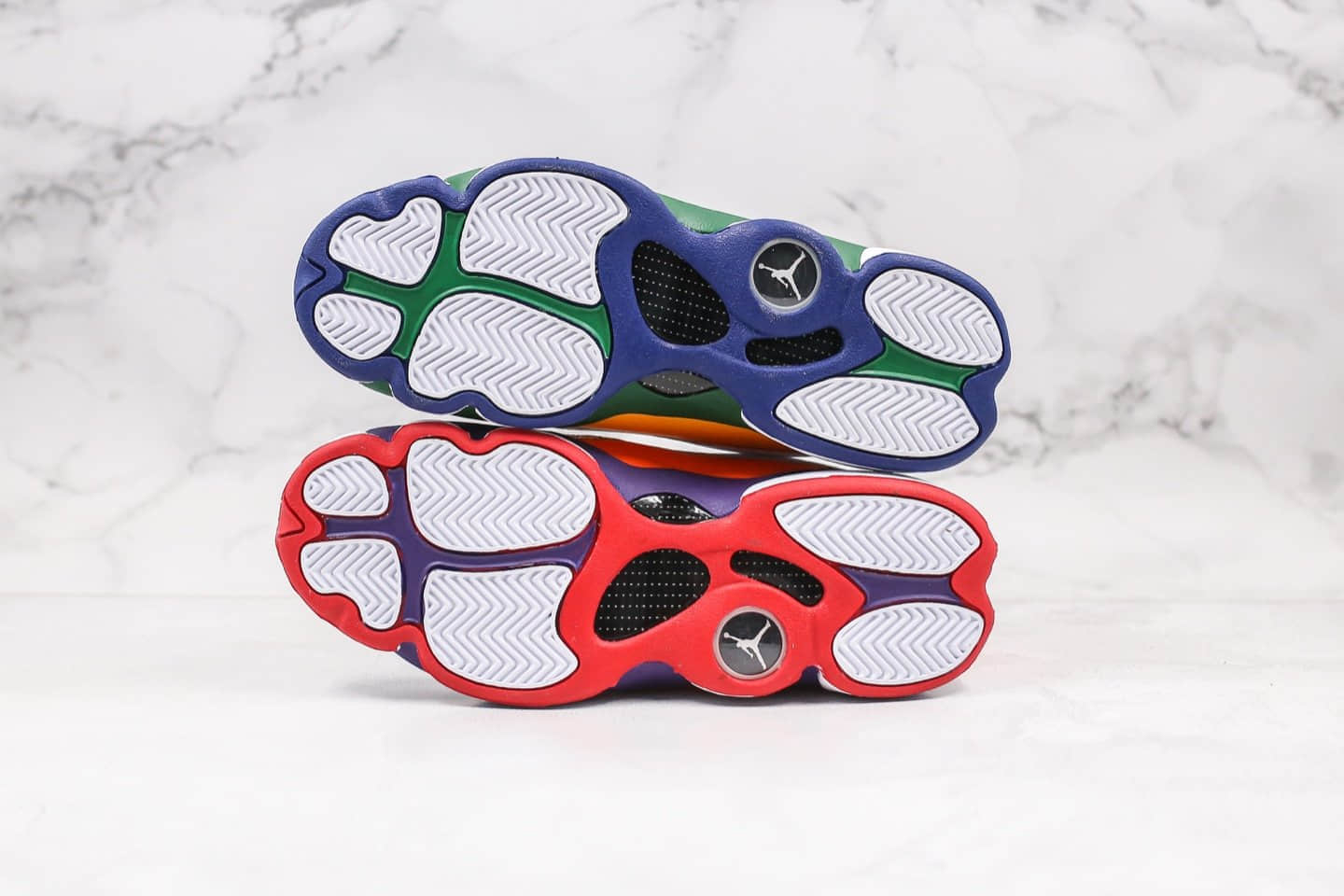 乔丹Air Jordan 13 GS Playground纯原版本黄橙绿紫鸳鸯配色AJ13进口头层皮料一比一开发 货号:CV0785-158