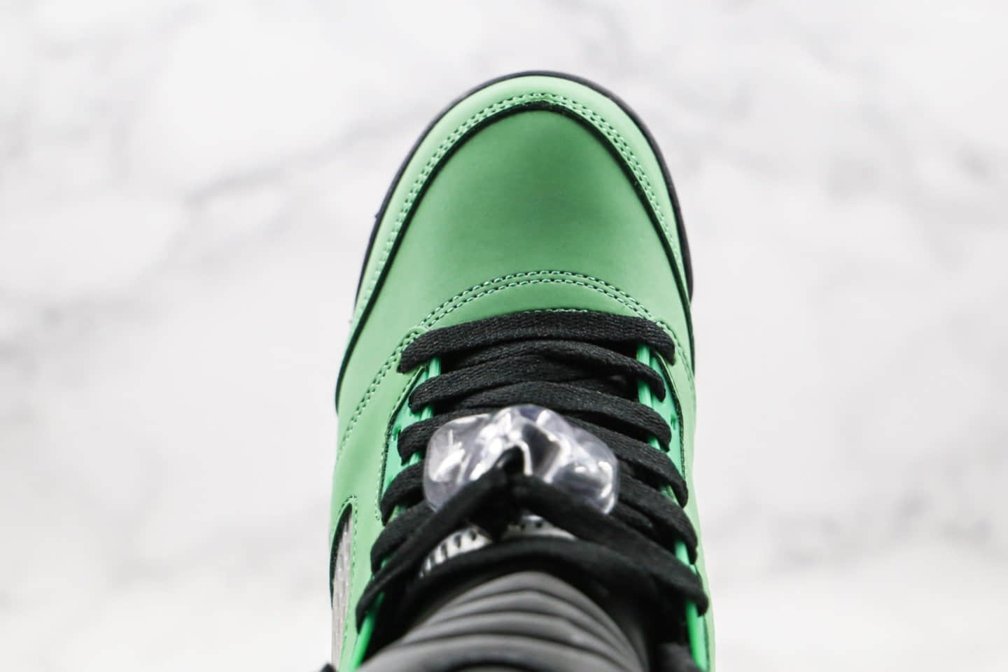 乔丹Air Jordan 5 SE Oregon Ducks纯原版本苹果绿AJ5篮球鞋内置气垫原盒原标 货号：CK6631-307