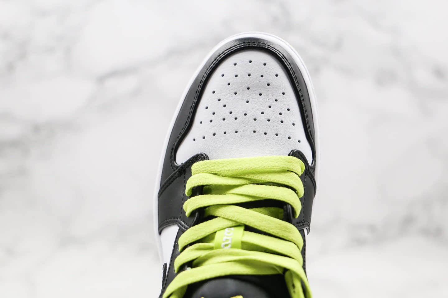 乔丹Air Jordan 1 green纯原版本低帮AJ1青草绿黑脚趾内置气垫原厂材料打造 货号：CK3022-003
